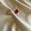 Anelli Rubino Africano MISURA ANELLO 15