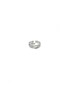 Anello Atena COLORE ARGENTO Bianco