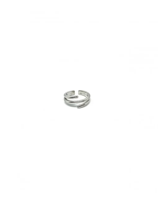 Anello Atena COLORE ARGENTO Bianco