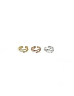Anello Atena COLORE ARGENTO Bianco