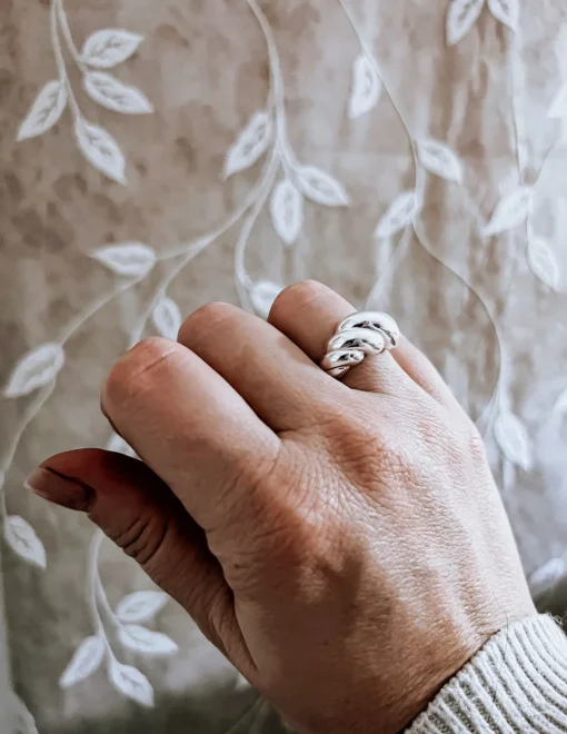 Anello Croissant Regolabile