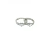 Anello Eternelle e Cuore COLORE ARGENTO Bianco COLORE ZIRCONI zirconi bianchi MISURA ANELLO 10