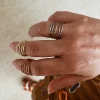Anello Fascia Multifilo COLORE ARGENTO Rosè