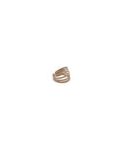Anello Fascia Multifilo COLORE ARGENTO Rosè
