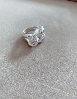Anello Groumette con Zirconi MISURA ANELLO 12
