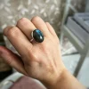 Anello Labradorite MISURA ANELLO 26