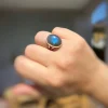 Anello Labradorite MISURA ANELLO 15