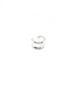 Anello Minimal COLORE ARGENTO Bianco MISURA ANELLO REGOLABILE misura 12/14