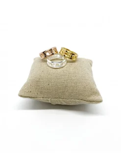 Anello Numeri Romani COLORE ARGENTO Bianco MISURA ANELLO 12 GRANDEZZA piccoli