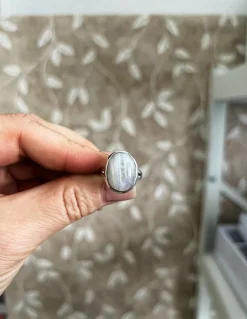 Anello Pietra di Luna Misura 16