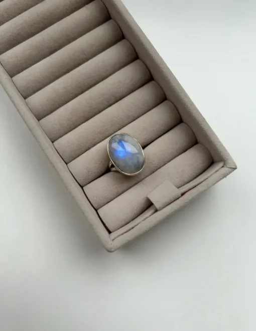 Anello Pietra di Luna Misura 11