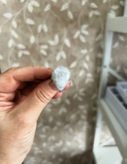 Anello Pietra Luna Goccia Misura 20