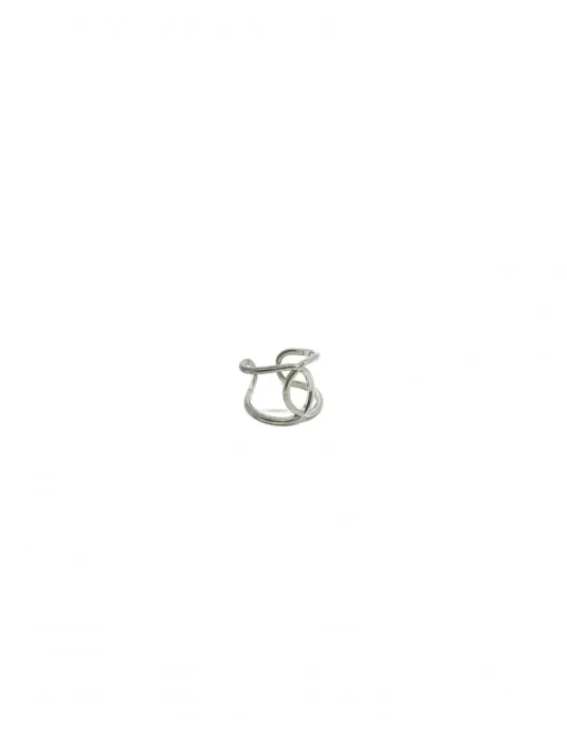 Anello Regolabile Chateau De Cremat COLORE ARGENTO Bianco
