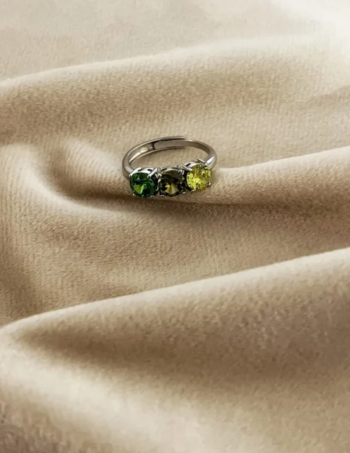 Anello Regolabile Green Gradation