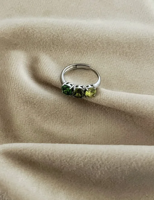 Anello Regolabile Green Gradation