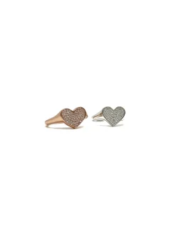 Anello Regolabile Lovely con Zirconi COLORE ARGENTO Bianco MISURA ANELLO M (12-17)