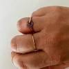 Anello Regolabile Nodo di Zirconi COLORE ARGENTO Rosè COLORE ZIRCONI zirconi viola