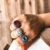 Anello Regolabile Pavè Big COLORE ZIRCONI zirconi bianchi