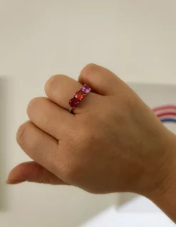 Anello Regolabile Trilogy Pink Gradation