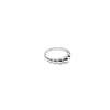 Anello Sfere a Scalare COLORE ARGENTO Bianco MISURA ANELLO 12