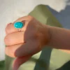 Anello Turchese MISURA ANELLO 19