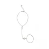 Baciamano Con Cuore COLORE ARGENTO Bianco