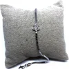 Bracciale a Maglie Lisce con Stella di Zirconi