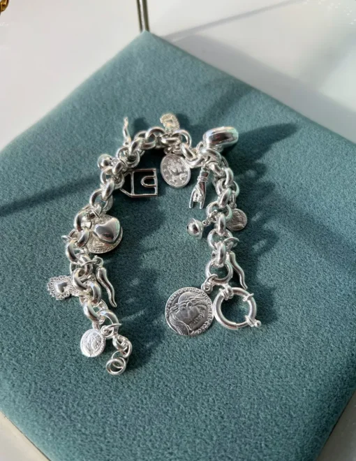 Bracciale Ad Maiora COLORE ARGENTO Bianco