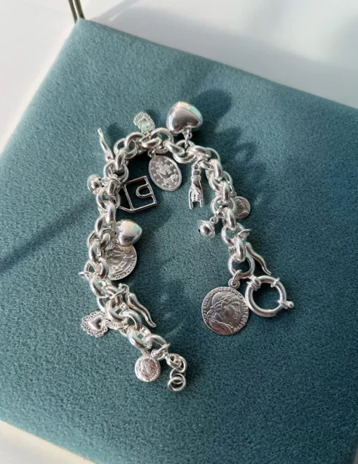Bracciale Ad Maiora COLORE ARGENTO Bianco
