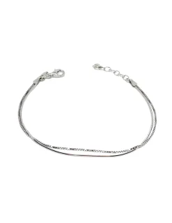 Bracciale Barcellona COLORE ARGENTO Bianco