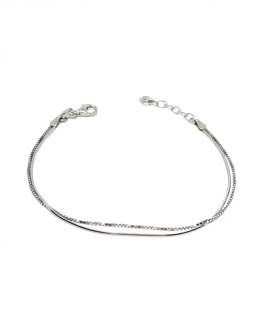Bracciale Barcellona COLORE ARGENTO Bianco