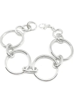 Bracciale Catena Style COLORE ARGENTO Bianco