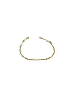 Bracciale Catenina Torchon COLORE ARGENTO Dorato