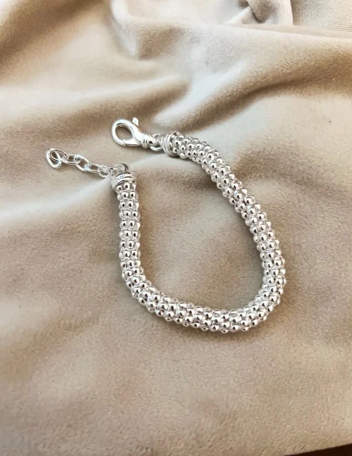 Bracciale Cilindro Intrecciato