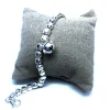 Bracciale con Pepite 7 mm e campanellino