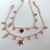 Bracciale con Soggetti Mini di Zirconi Pendenti SOGGETTO stella