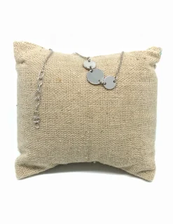 Bracciale con Tre Tondini COLORE ARGENTO Bianco