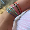 Bracciale Cordino e Cuore COLORE NERO