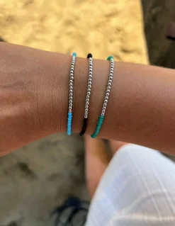 Bracciale Cristalli e Sfere Centrali COLORE CRISTALLI cristalli verde acqua