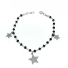 Bracciale Cristalli e Stelle Pendenti