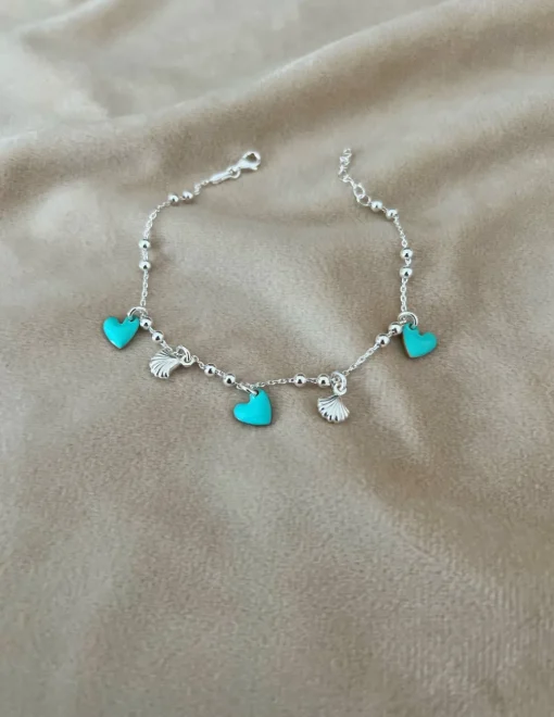 Bracciale Cuori e Conchiglie