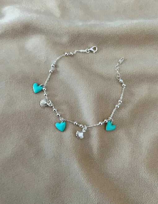Bracciale Cuori e Conchiglie