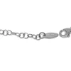 Bracciale Double Chain Special COLORE ARGENTO Bianco