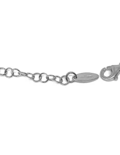 Bracciale Double Chain Special COLORE ARGENTO Bianco
