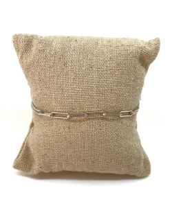 Bracciale Double Chain Special Edition COLORE ARGENTO Bianco