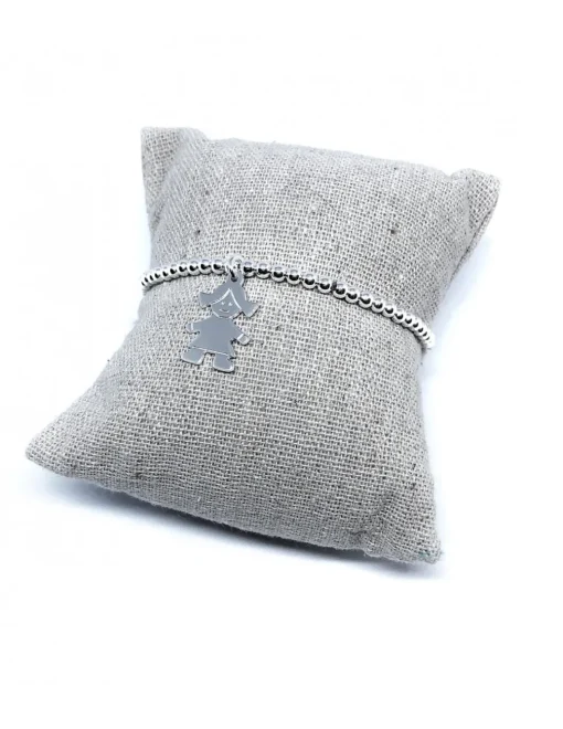 Bracciale Elastico con Bambina