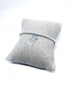 Bracciale Elastico con Cane Seduto