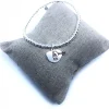 Bracciale Elastico con Cuore a Lucchetto