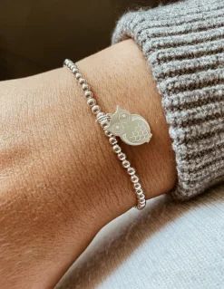 Bracciale Elastico con Gufetto