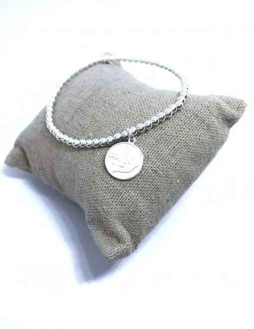 Bracciale Elastico con la Lira Italiana